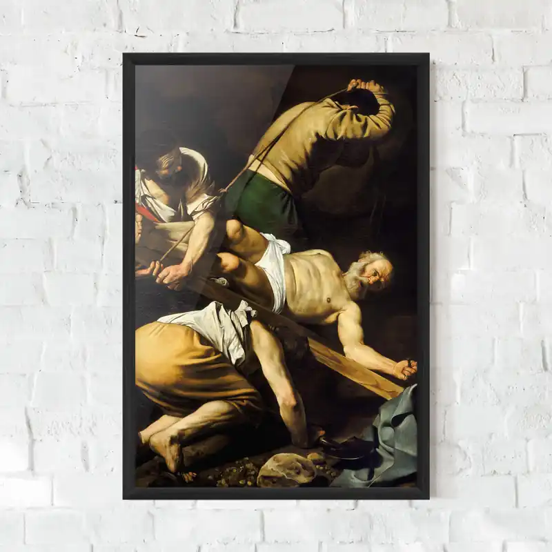 Gerahmte Poster Crucifixion Of Saint Peter Neuheit