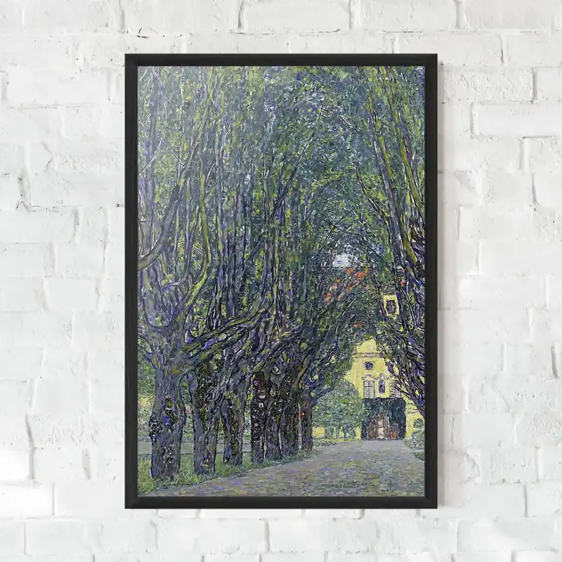 Gerahmte Poster Allee At Schloss Kammer Top-Seller