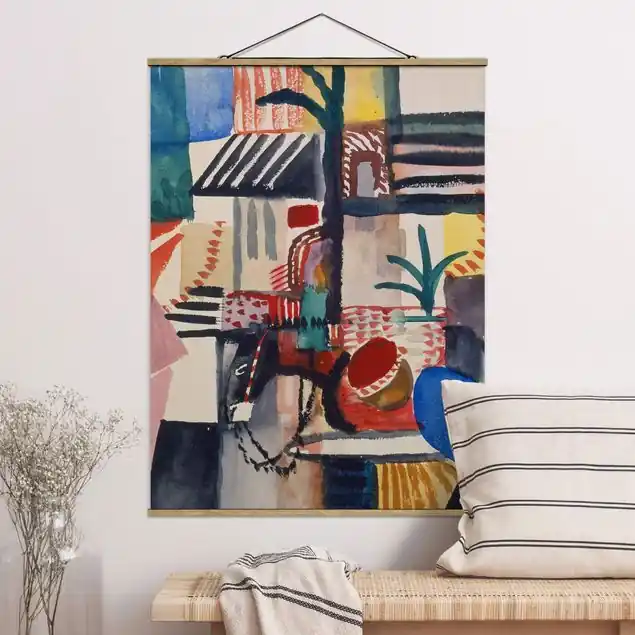Heißes Angebot August Macke - Mann mit Esel