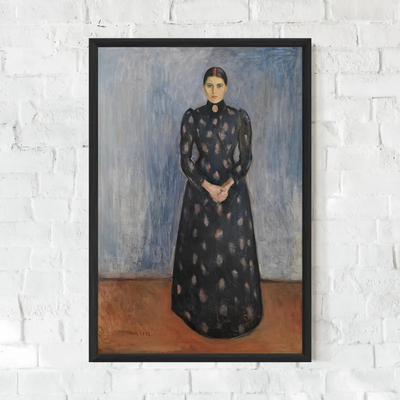 Garantierte Lieferung Gerahmte Poster Inger In Black