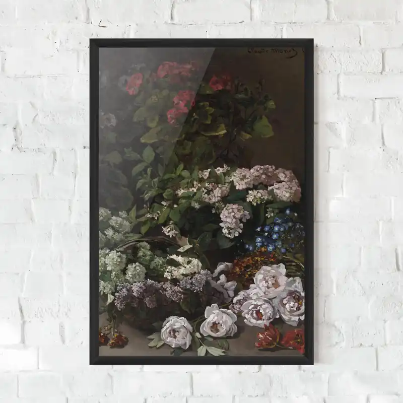 Gerahmte Poster Spring Flowers Monet Must-Have
