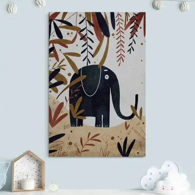 Elefant im Dschungel Schneller Versand