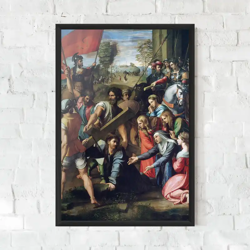Neu Im Sortiment Gerahmte Poster Taking The Cross