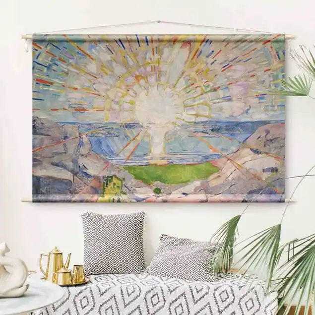 Zertifiziert Edvard Munch - Die Sonne