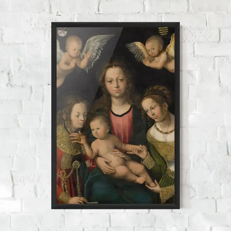 Solange Der Vorrat Reicht Gerahmte Poster Small Little Angels
