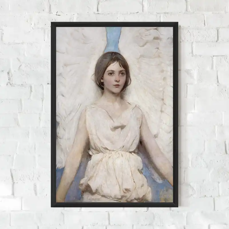 Top-Preis Gerahmte Poster Pretty Angel Painting