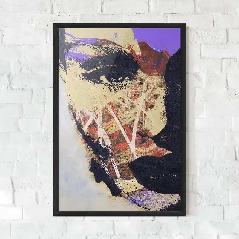 Gerahmte Poster Portret Feminin Online Kaufen