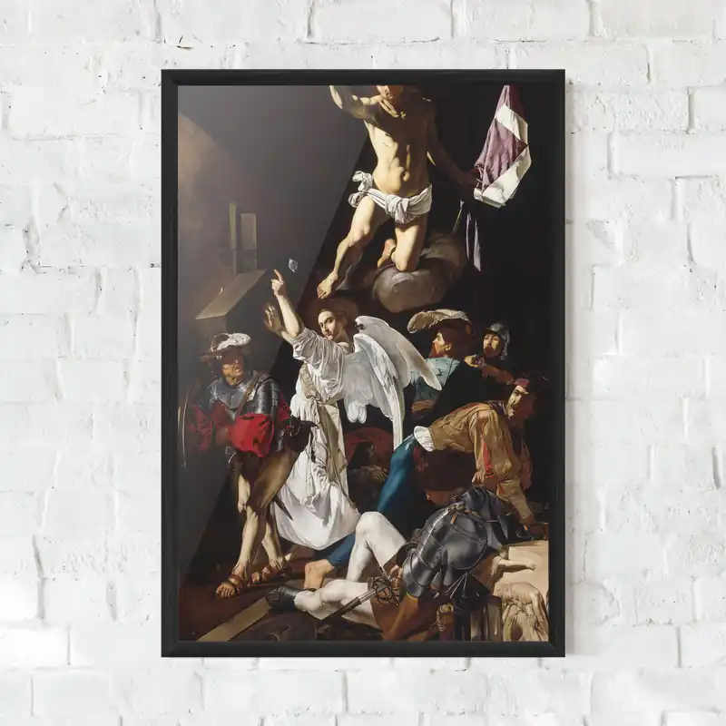 Begrenztes Angebot Gerahmte Poster Angel Painting