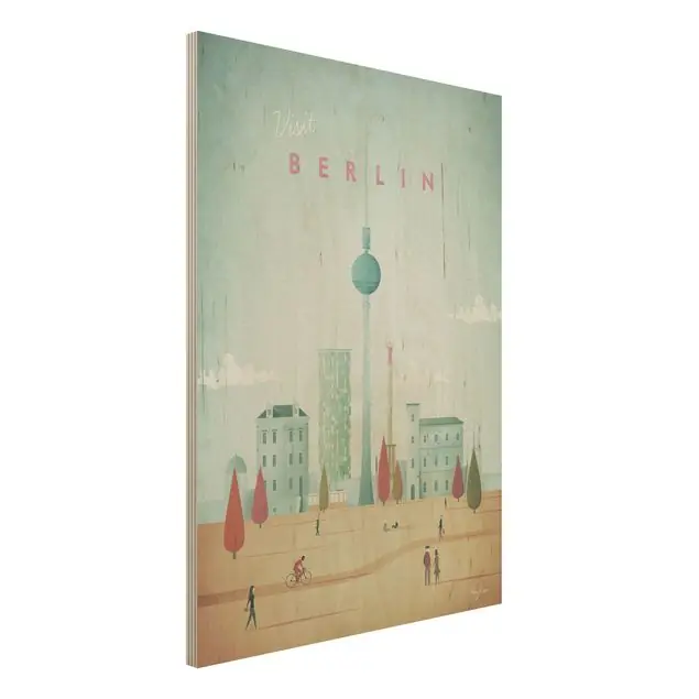 Zertifiziert Reiseposter - Berlin