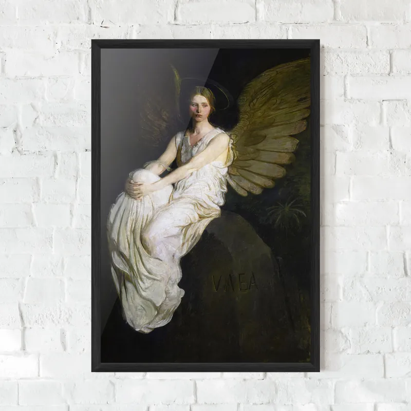Gerahmte Poster Angel Thinking Preisknaller