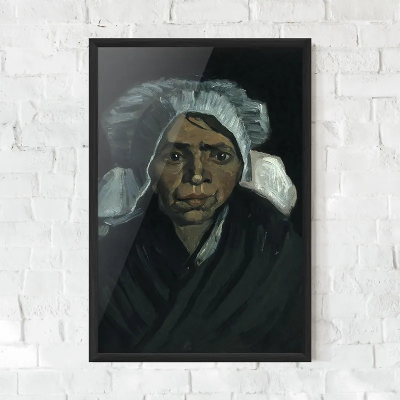 Sichere Zahlung Gerahmte Poster Peasant Woman