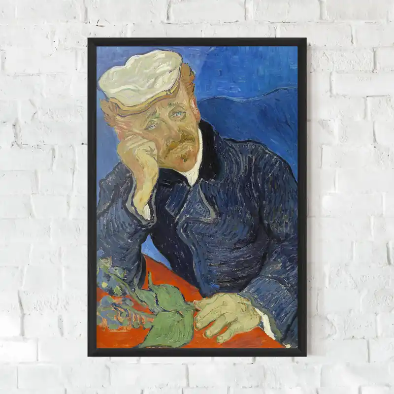 Gerahmte Poster Dr Paul Gachet Geprüft