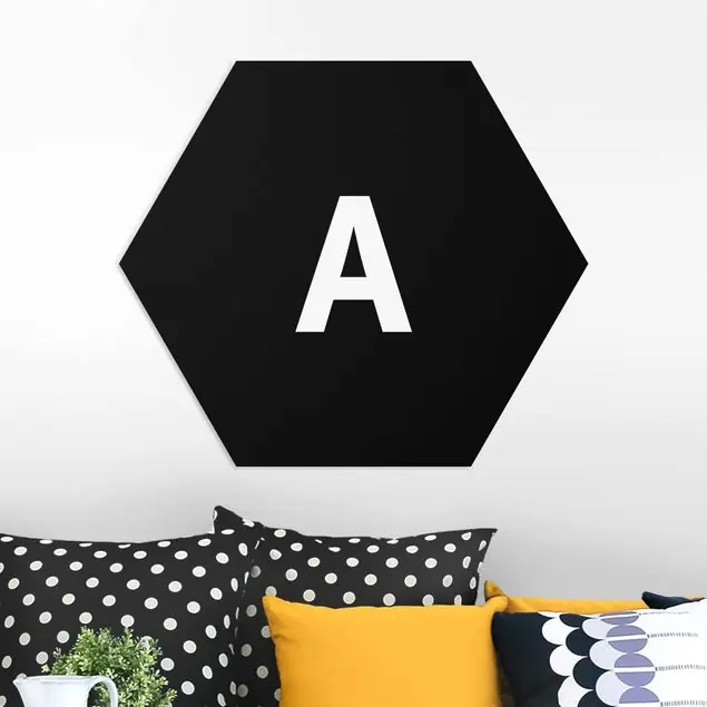 Beliebt Buchstabe Schwarz A