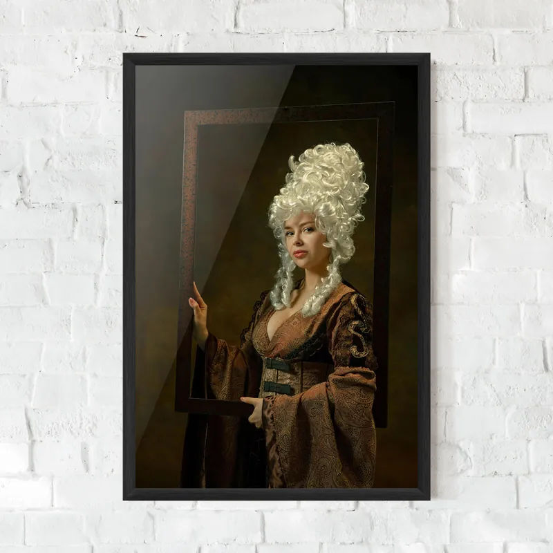 Top-Angebot Gerahmte Poster Vintage Clothing Woman