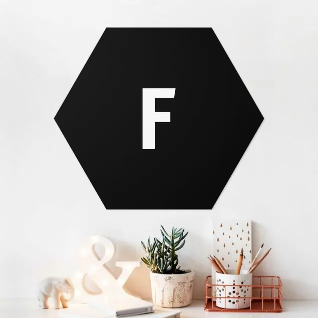 Angebot Buchstabe Schwarz F