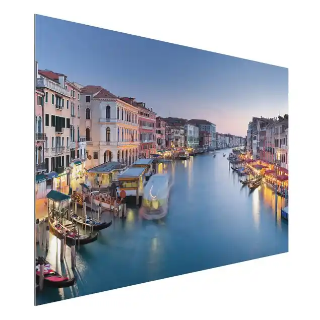 Abendstimmung auf Canal Grande in Venedig Solange Der Vorrat Reicht