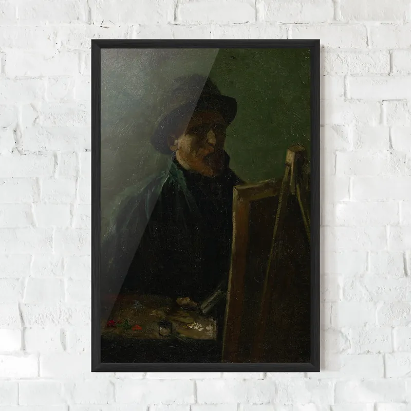 Highlight Gerahmte Poster Zelfportret Als Schilder