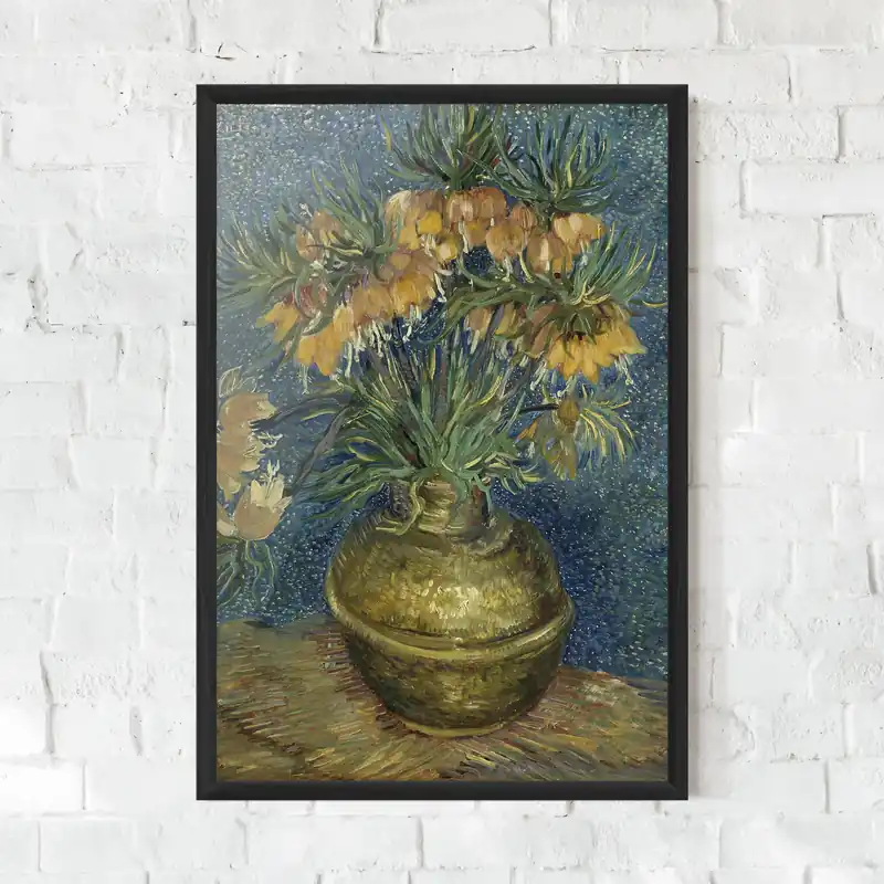 Heißes Angebot Gerahmte Poster Imperial Fritillaries