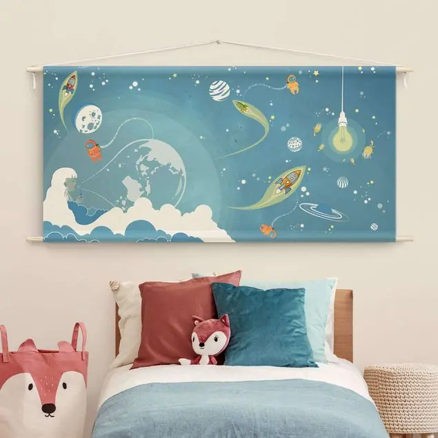 Billig No.MW16 Buntes Weltraumtreiben