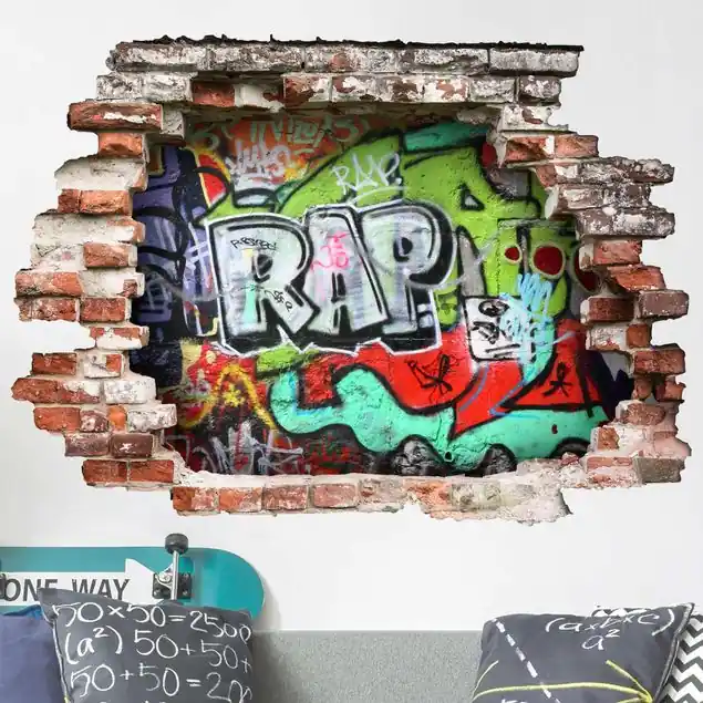 Graffiti Wandtattoo Neu
