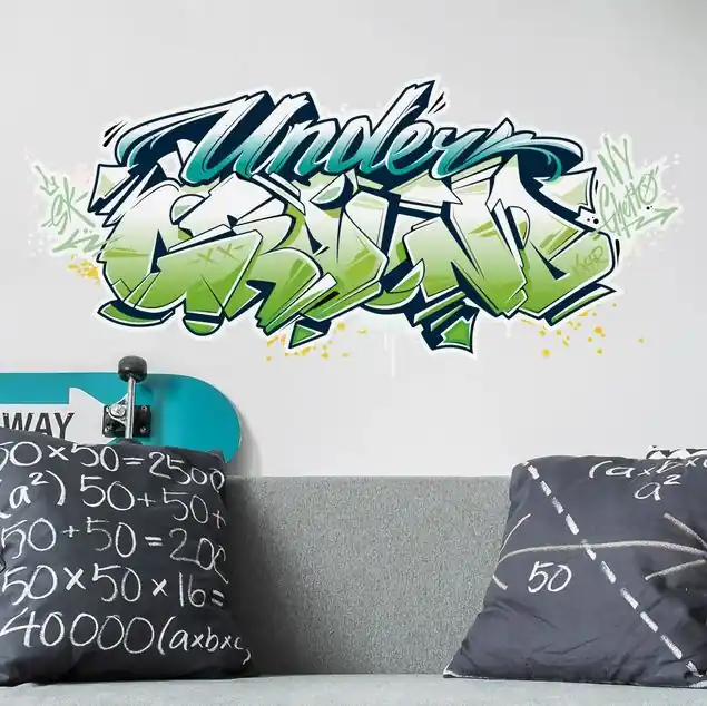 Graffiti Art Underground Wandtattoo Bestpreis