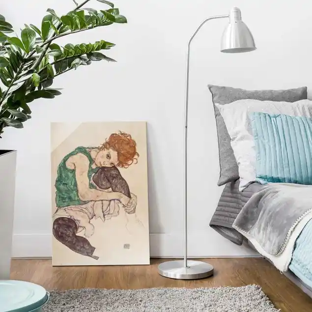Jetzt Bestellen Egon Schiele - Sitzende Frau mit hochgezogenem Knie