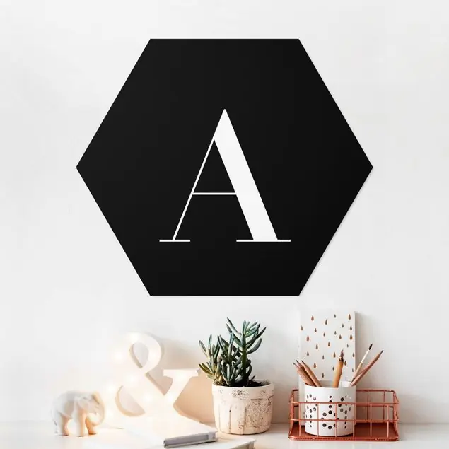 Expressversand Buchstabe Serif Schwarz A