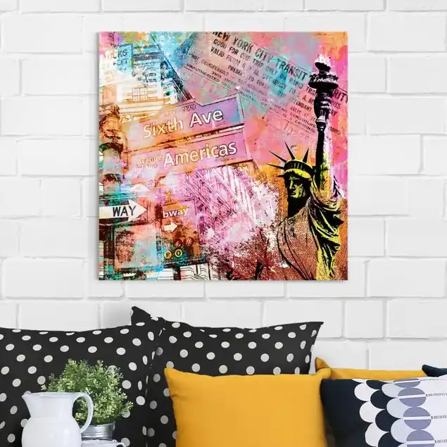 Sixth Avenue New York Collage Top-Preis