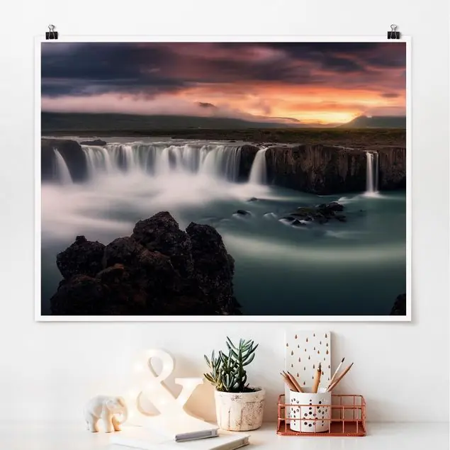 Top-Preis Goðafoss Wasserfall in Island