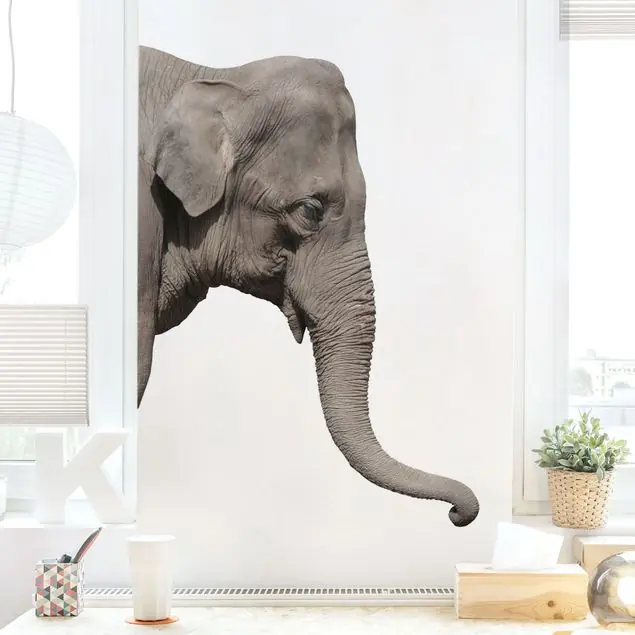 Rabatt No.3 Elefant Wandtattoo