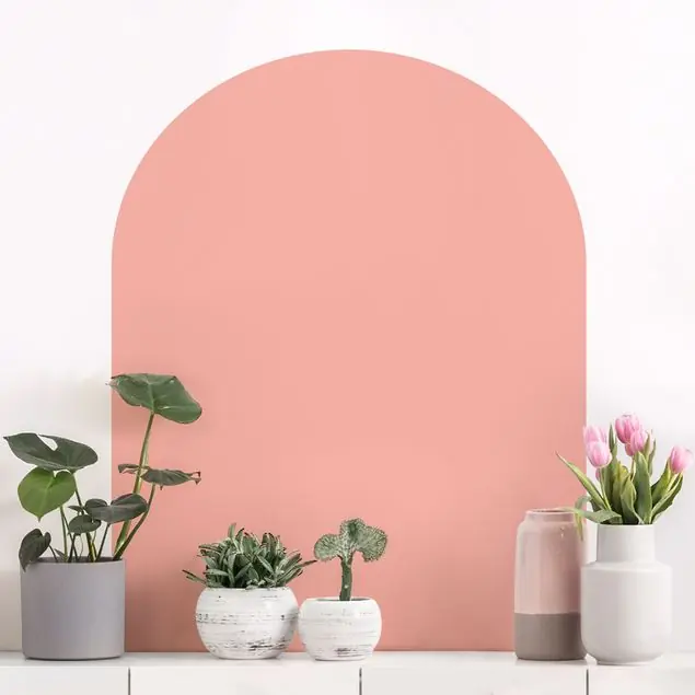 Rundbogen - Apricot Wandtattoo Nur Für Kurze Zeit
