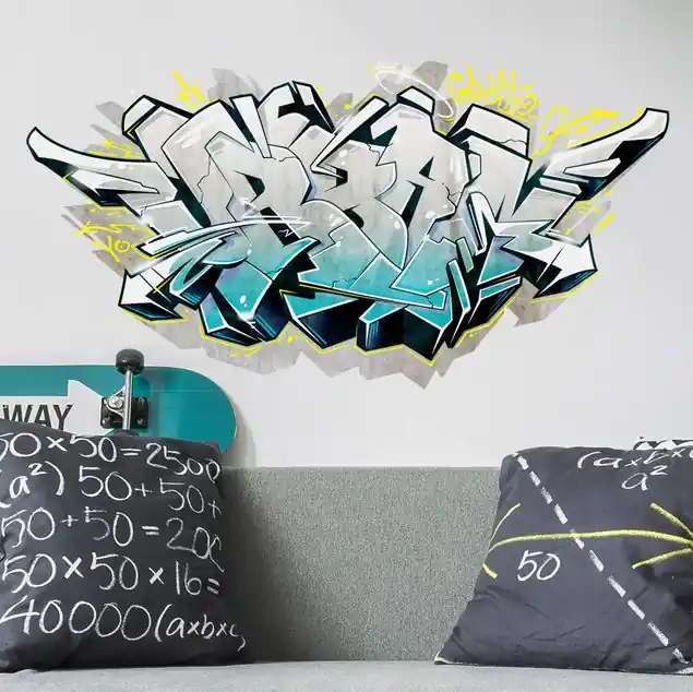 Neu Im Sortiment Graffiti Art Urban Wandtattoo