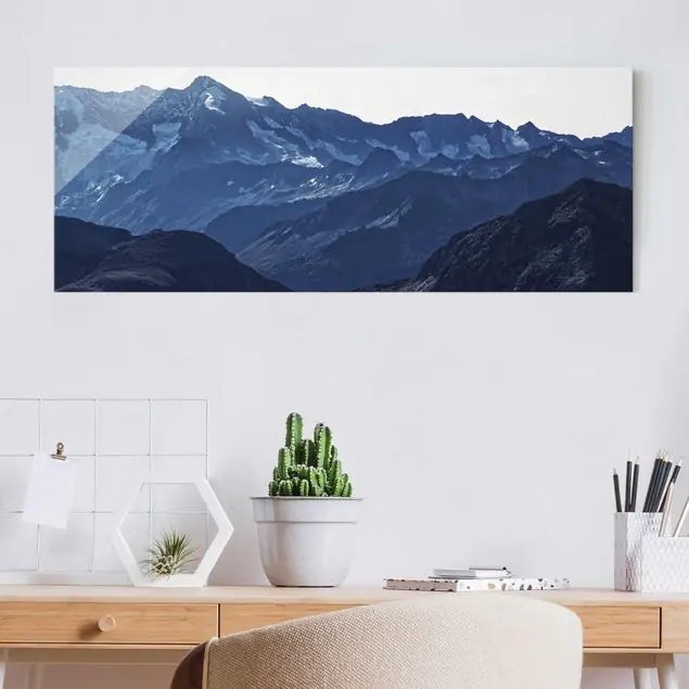 Solange Der Vorrat Reicht Blaues Bergpanorama