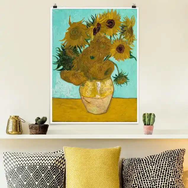 Direkt Vom Hersteller Vincent van Gogh - Vase mit Sonnenblumen