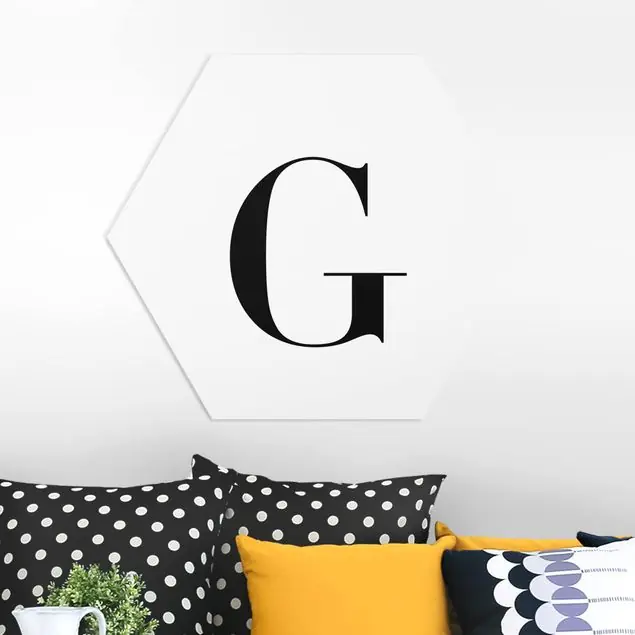 Buchstabe Serif Weiß G Kostenloser Rückversand