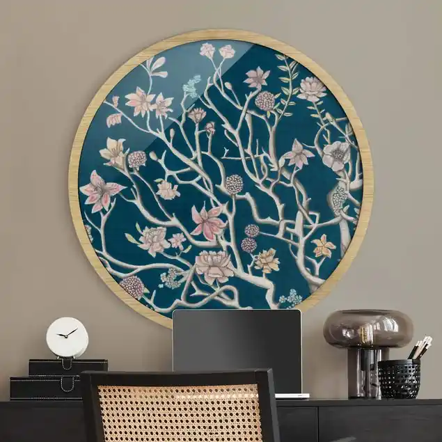 Jetzt Kaufen Chinoiserie Blumen in der Nacht I