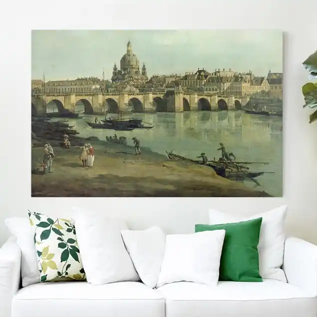 Bernardo Bellotto - Dresden vom rechten Elbufer Super-Preis