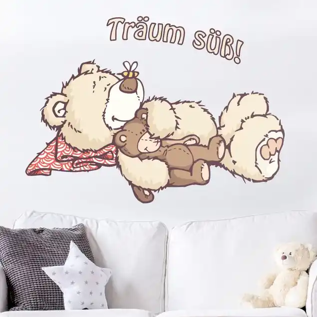 Bestseller NICI - Classic Bears - Träum süß Wandtattoo 2-teilig