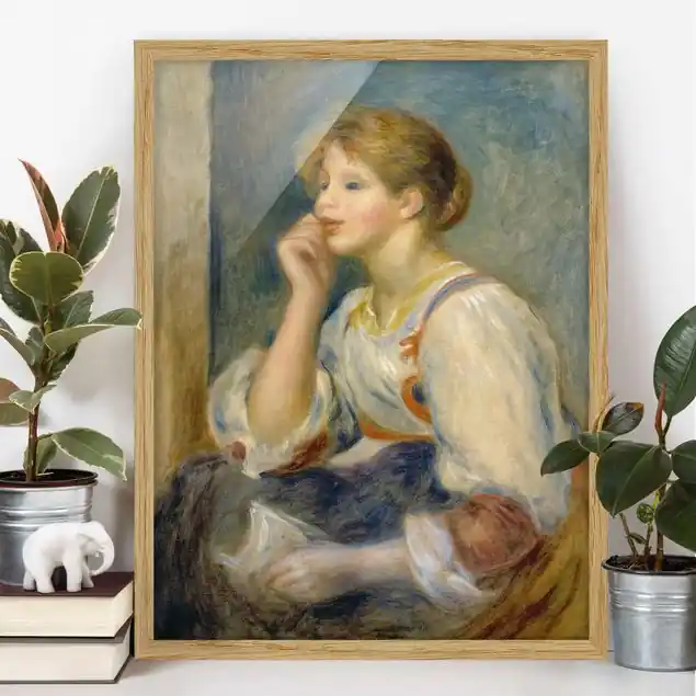 Markenprodukt Auguste Renoir - Junges Mädchen mit Brief