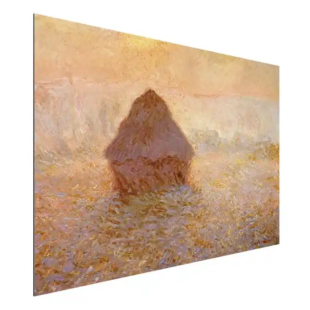 Claude Monet - Heuhaufen im Nebel Begrenztes Angebot