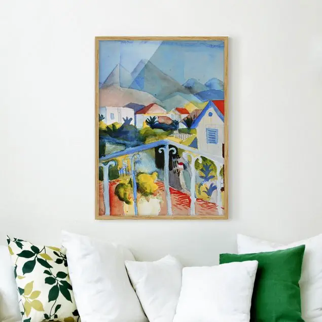 Nur Für Kurze Zeit August Macke - Saint Germain bei Tunis