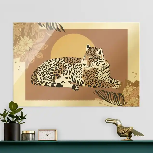 Sale Safari Tiere - Leopard im Sonnenuntergang