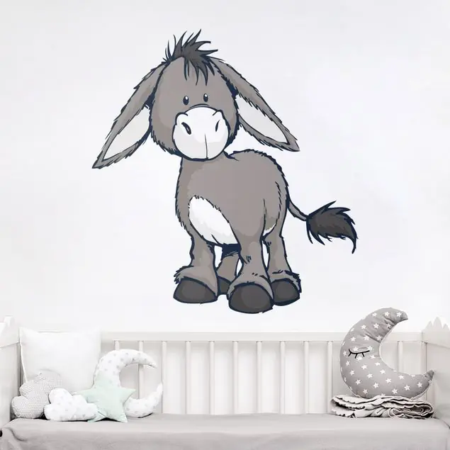 NICI - Donkey stehend Wandtattoo Begrenztes Angebot