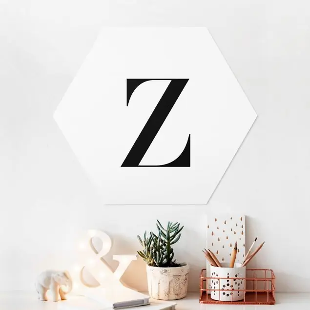 Buchstabe Serif Weiß Z Knallerangebot
