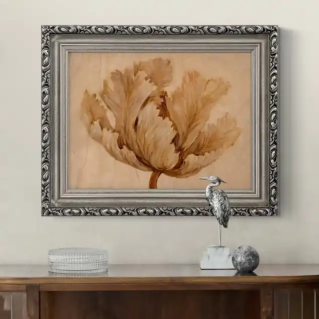 Sepia Tulpe auf Holz Direkt Vom Hersteller