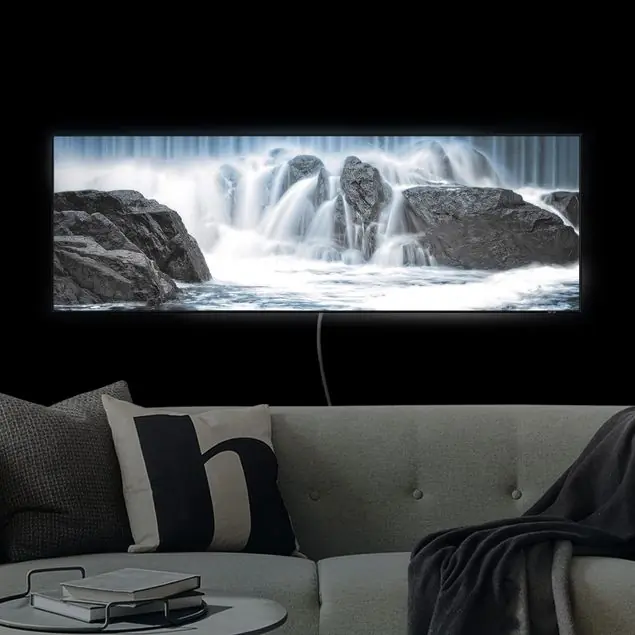Wasserfall in Finnland Aktuell