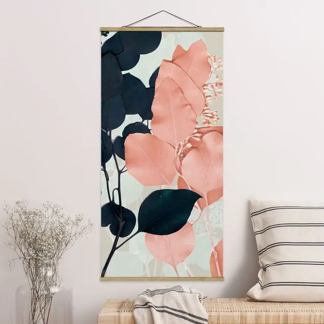 Zertifiziert Blätter Indigo & Rouge I