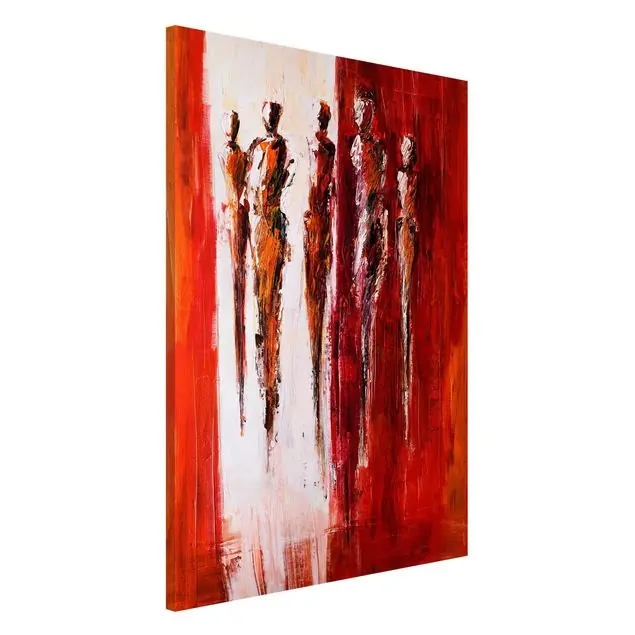Petra Schüßler - Fünf Figuren in Rot 01 Schneller Versand