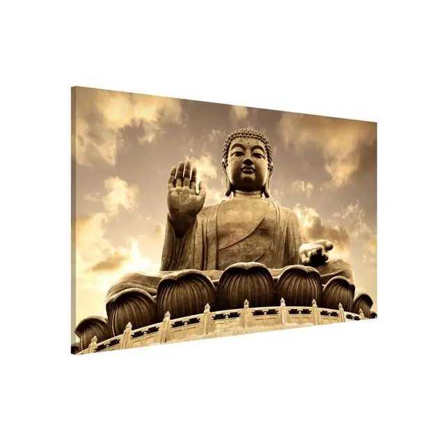 Heißes Angebot Großer Buddha Sepia