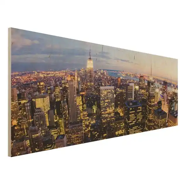 New York Skyline bei Nacht Preiswert